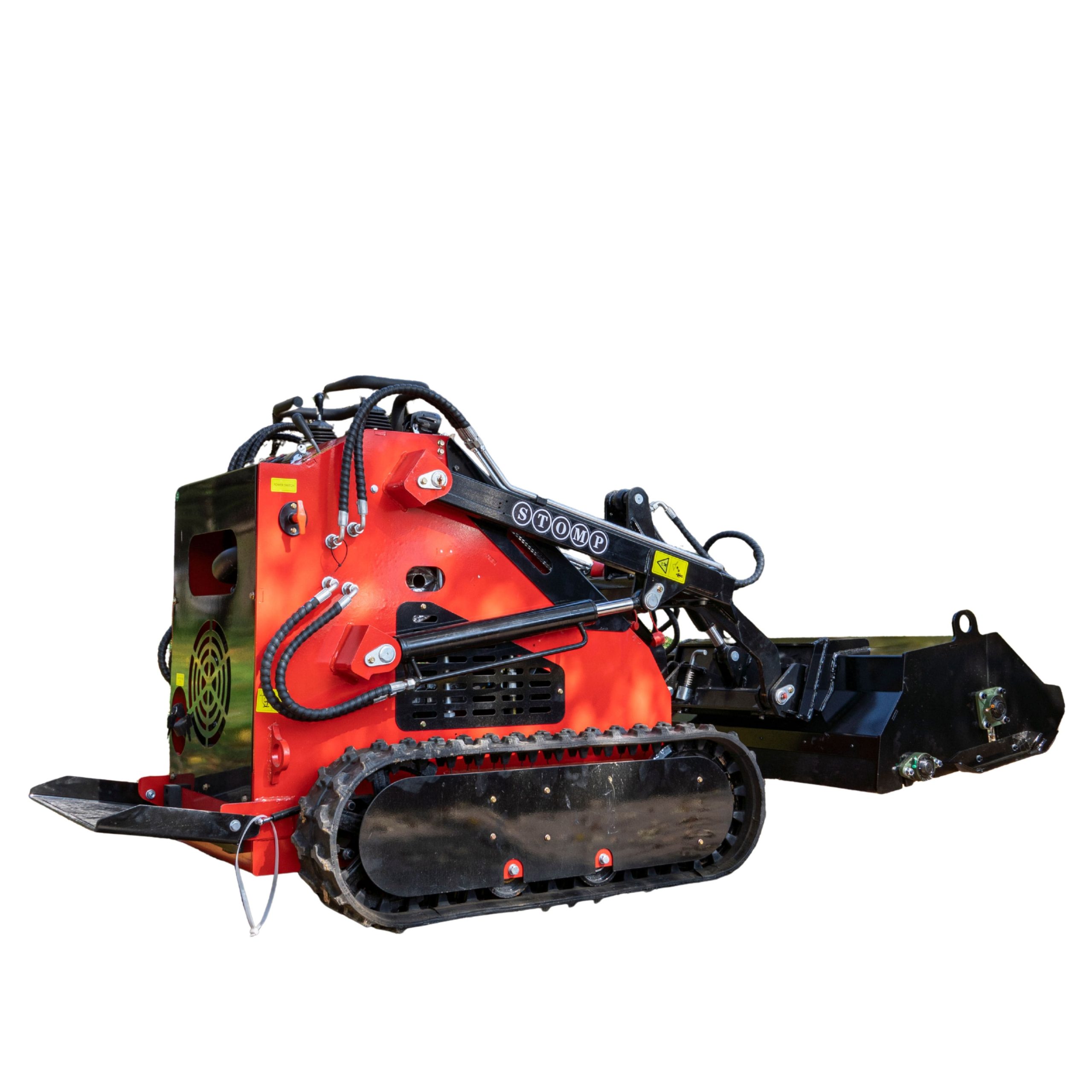 1450mm Heavy Duty Flail Mower Attachment 19 Teeth for TYPHON Mini Skid Steer 5 TYPHON Mini Skid Steer