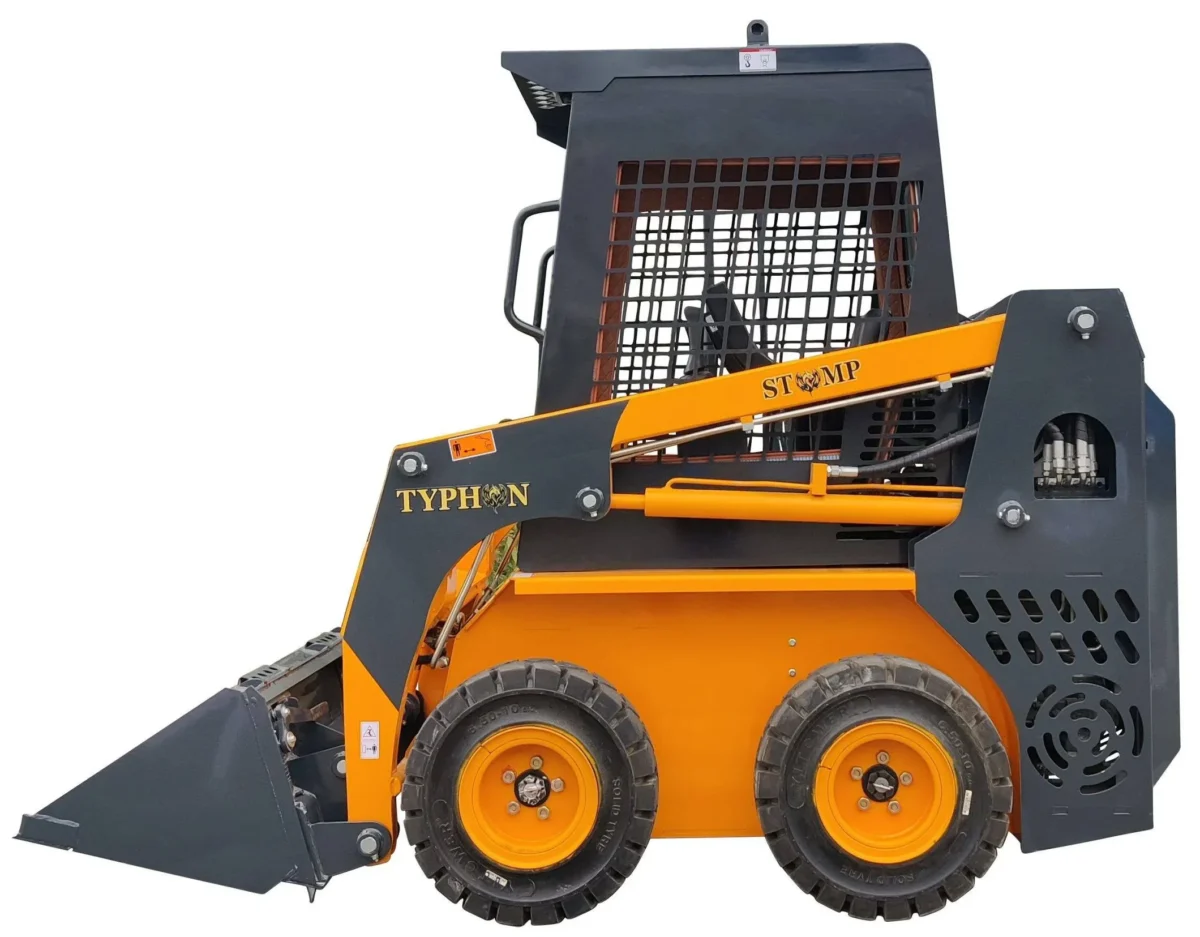 Brand New TYPHON STOMP Mini Skid Steer Gas EPA Engine USA 19 STOMP