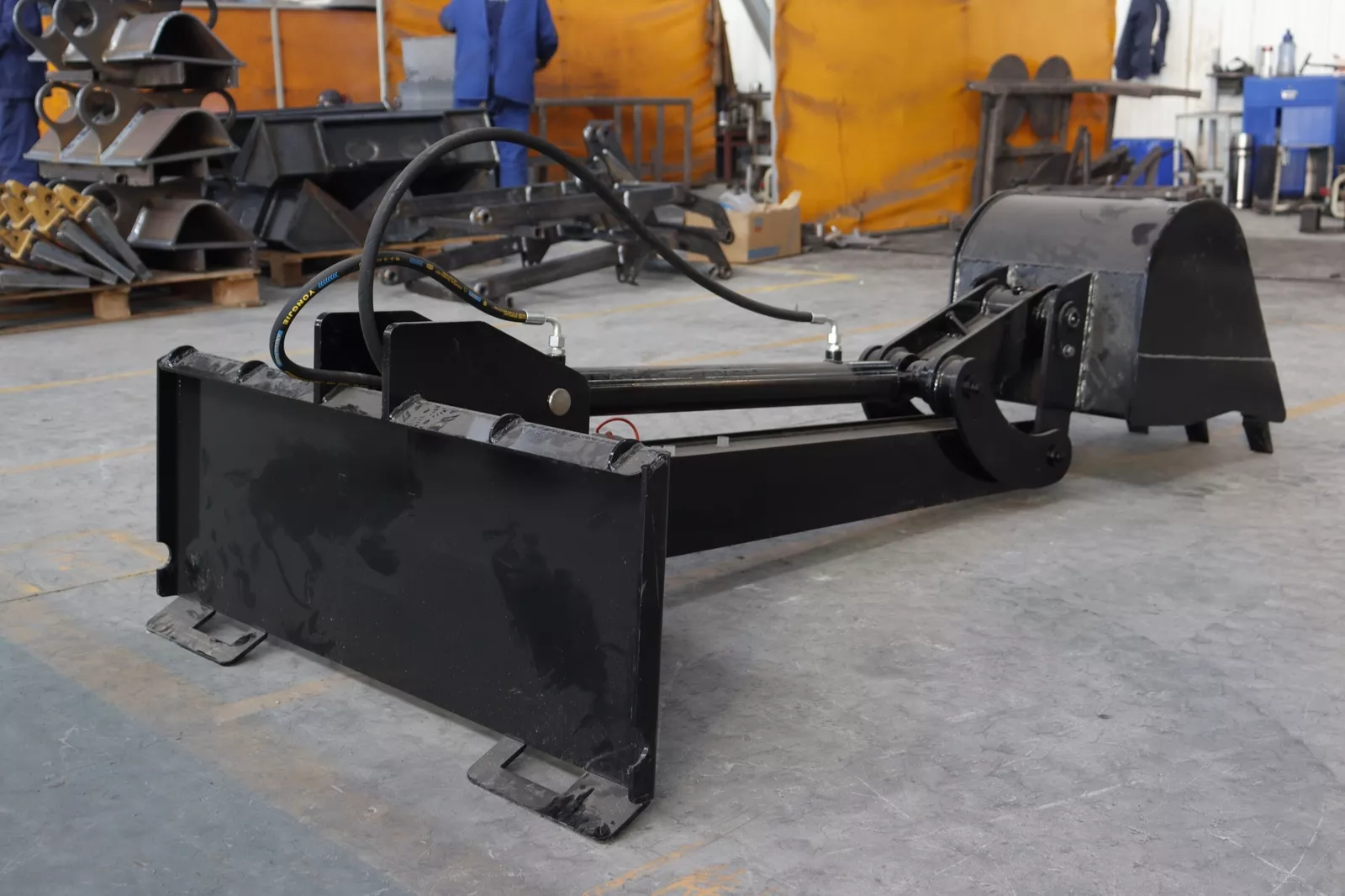 NEW Backhoe Digger Skid Steer Loader Attachments for TYPHON STOMP Skidsteer 7 Attachments