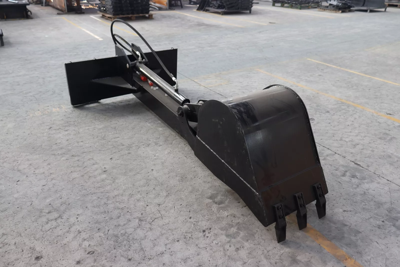 NEW Backhoe Digger Skid Steer Loader Attachments for TYPHON STOMP Skidsteer 6 Attachments