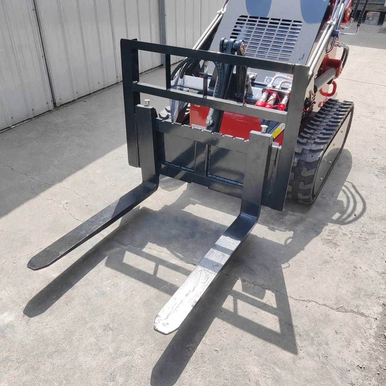 Skid Steer Loader Fork Pallet Attachment USA 4 Fork Pallet Attachment