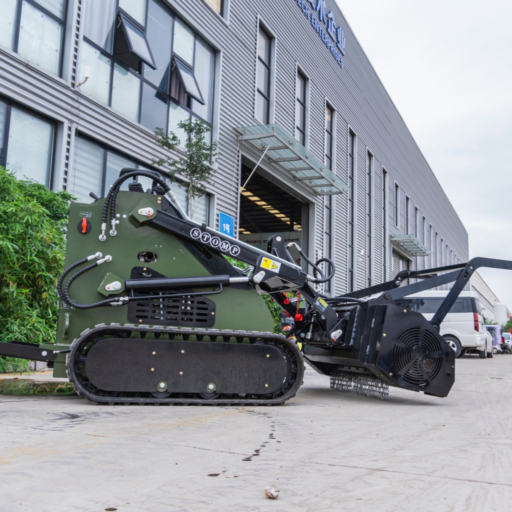Skid Steer Loader Mulcher 6 Mulcher Attachment