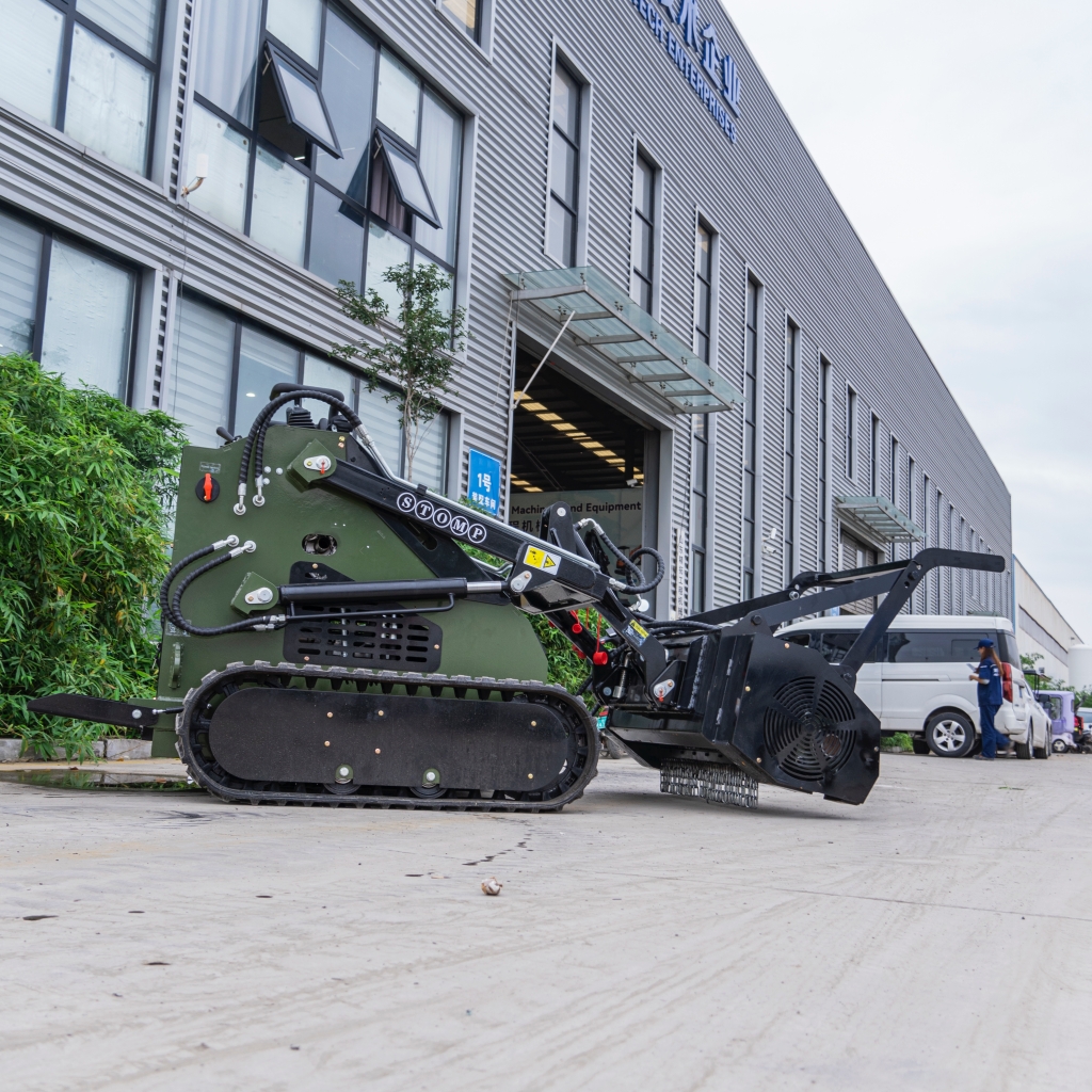 Skid Steer Loader Mulcher 5 Mulcher Attachment