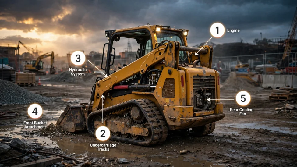 5 noises on your mini skid steer