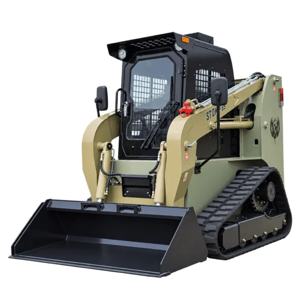 TYPHON STOMP 65 PROPACT Series – 9,000 lbs 74 HP Skid Steer Loader, Cummins 4-Cylinder Diesel USA Engine, High-Flow Hydraulics & AC/Heater Cab 6 TYPHON STOMP 65 PROPACT Series – 9,000 lbs 74 HP Skid Steer Loader, Cummins 4-Cylinder Diesel USA Engine, High-Flow Hydraulics & AC/Heater Cab