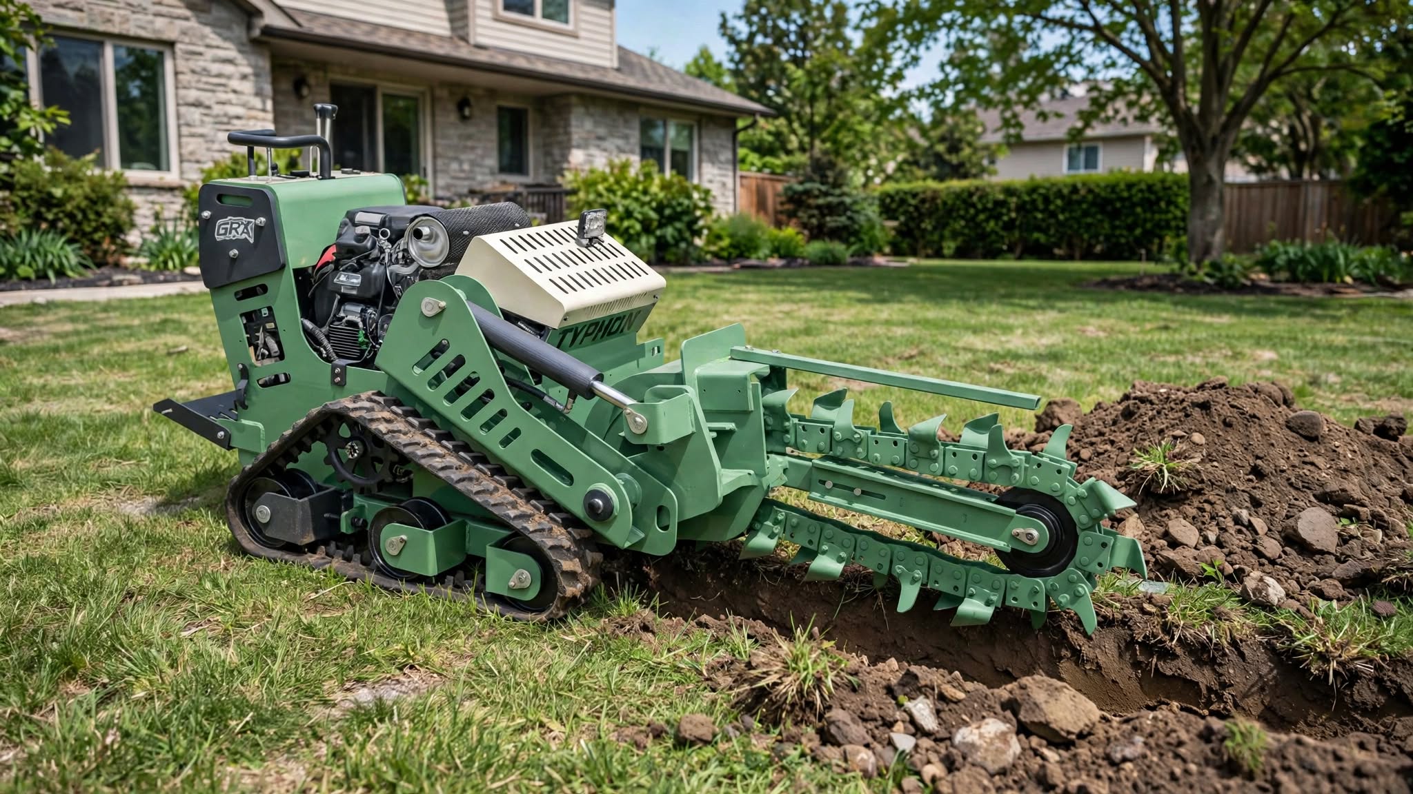 best skid steer trencher attachment