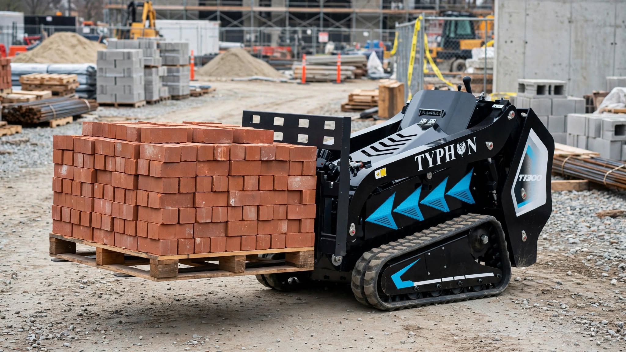 X1300 pallet fork attachment 