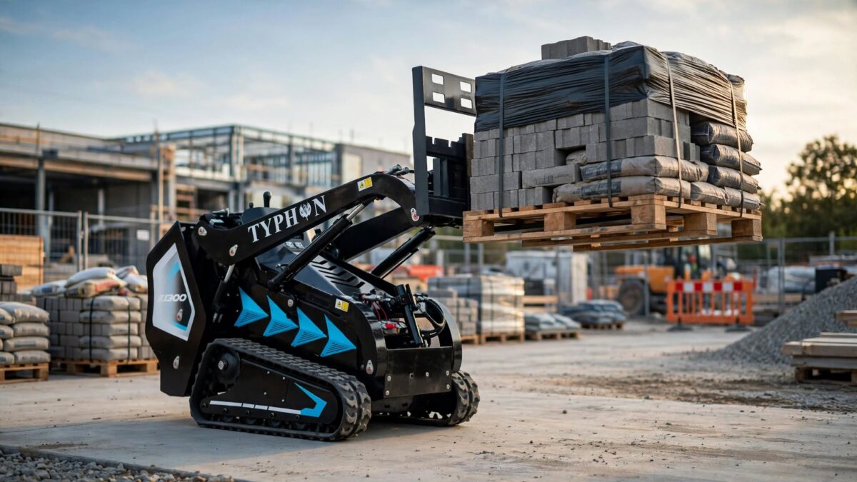 X1300 pallet fork attachment