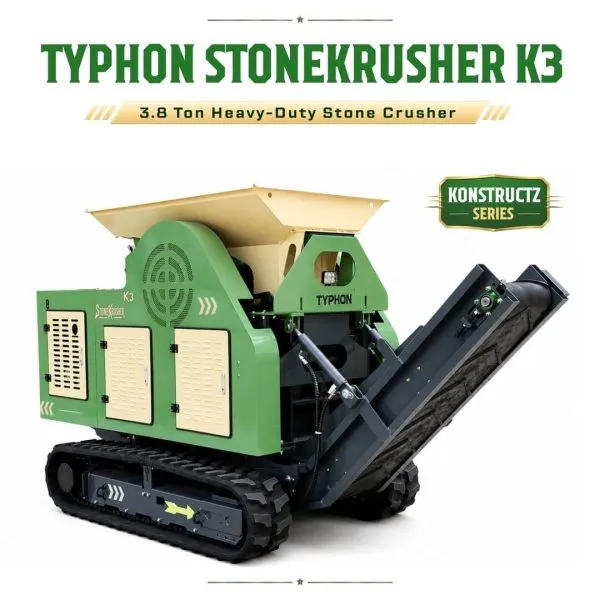 The new TYPHON Konstructz Series equipment at a jobsite