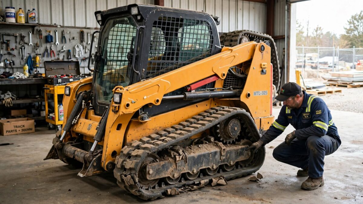 Mini Skid Steer Track Wear